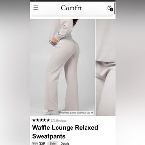 Women’s Comfrt Waffle Knit Bottoms